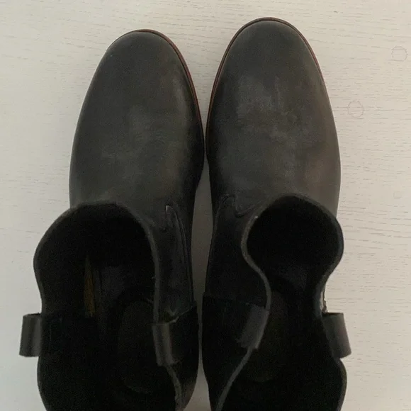 La Botte Gardiane Oiled Black Leather Pull On Boots - Size 38.5 / 8.5 - Picture 5 of 12